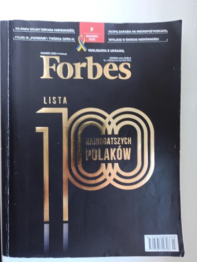 Zdjęcie oferty: Forbes Marzec 2023 - 100 najbogatszych Polaków