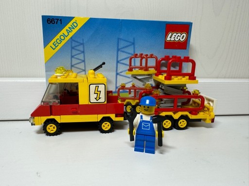 Zdjęcie oferty: LEGO classic town; zestaw 6671 Utility Repair Lift