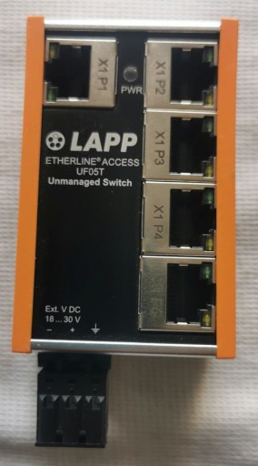 Zdjęcie oferty: LAPP UF05T Ethernet Switch Etherline Access