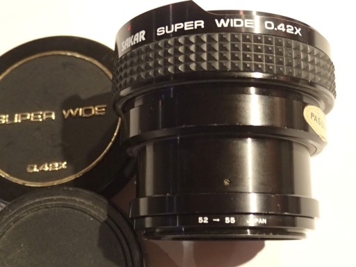 Zdjęcie oferty: SAKAR super wide 0,42x  52-55mm JAPAN