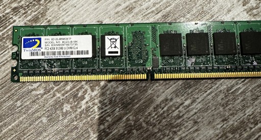 Zdjęcie oferty: Pamięć Ram 512MB DDR2 533MHz TwinMos