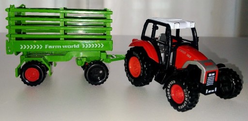 Zdjęcie oferty: Traktor z przyczepą samochód zabawkowych 