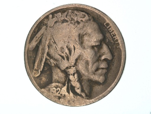 Zdjęcie oferty: Moneta 5 centów 1924r. Buffalo