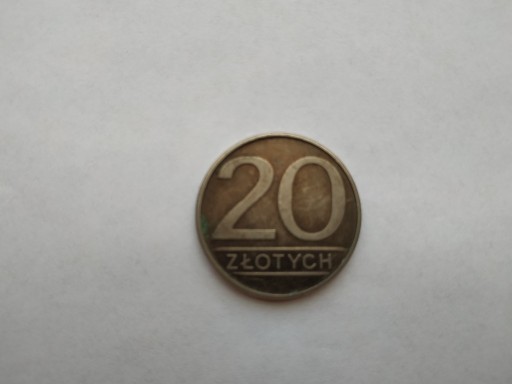 Zdjęcie oferty: Moneta 20 zł PRL z 1985 roku