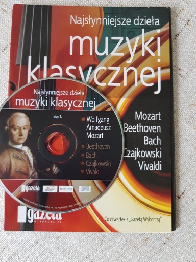 Zdjęcie oferty: Najsłynniejsze dzieła muzyki klasycznej 5 CD