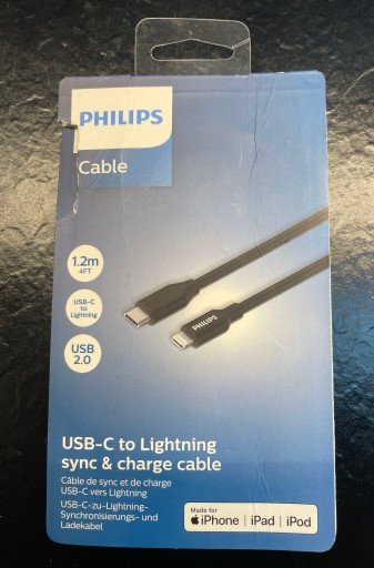 Zdjęcie oferty: Kabel do ładowania Philips