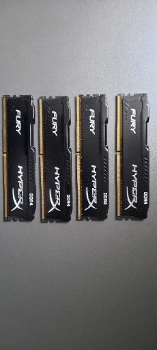 Zdjęcie oferty: Pamięć RAM DDR4 32GB 4X8GB Fury Hyper X