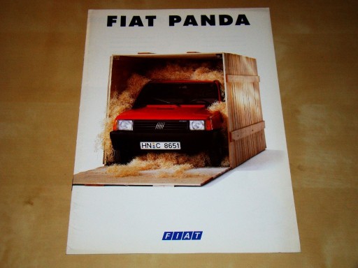 Zdjęcie oferty: Prospekt Fiat Panda 1991