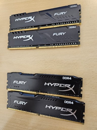 Zdjęcie oferty: RAM Kingston HyperX 32GB DDR4 2400 dual 2x16GB