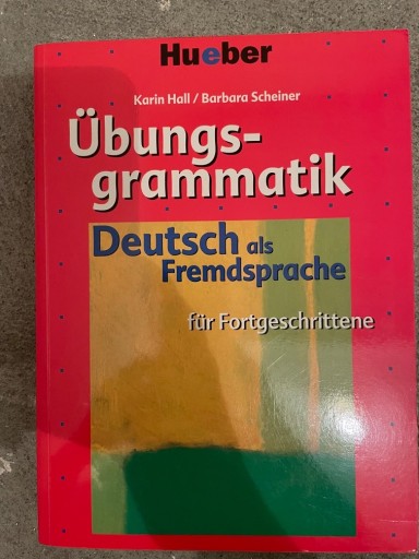 Zdjęcie oferty: Ubungsgrammatik Deutsch als Fremdsprache