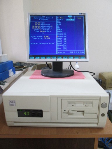 Zdjęcie oferty: PC 386 - 40MHz. RAM 8 MB, Czytnik CF, gwarancja.