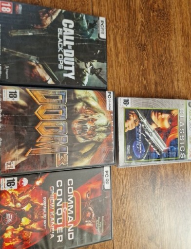 Zdjęcie oferty: Gry PC doom, call of duty itd