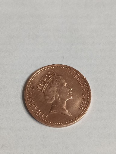 Zdjęcie oferty: Wielka Brytania one  penny 1990