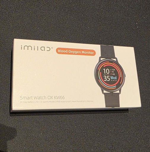 Zdjęcie oferty: Nowy zegarek smartwach Imilab KW66 czarny