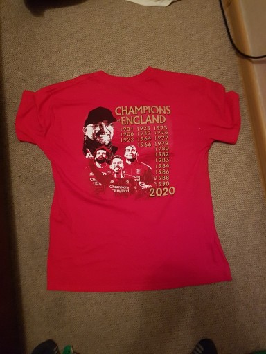 Zdjęcie oferty: Koszulka Liverpool Champions Jurgen Kloop