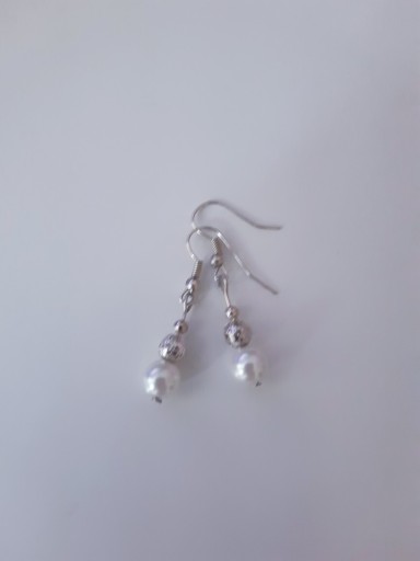 Zdjęcie oferty: Eleganckie kolczyki #handmade perły sztuczne