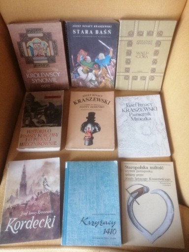 Zdjęcie oferty: Józef Ignacy Kraszewski - kolekcja 37 książek! 