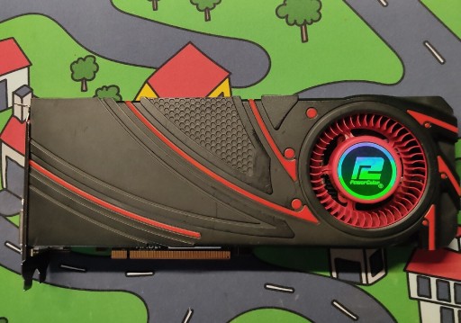 Zdjęcie oferty: Karta graficzna AMD RADEON R9 290X uszkodzona 