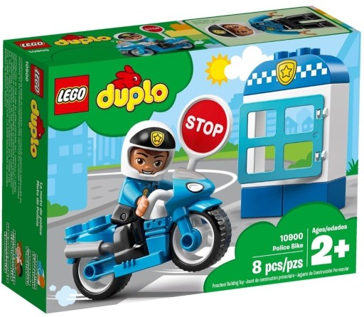 Zdjęcie oferty: LEGO DUPLO MOTOCYKL POLICYJNY - NUMER 10900