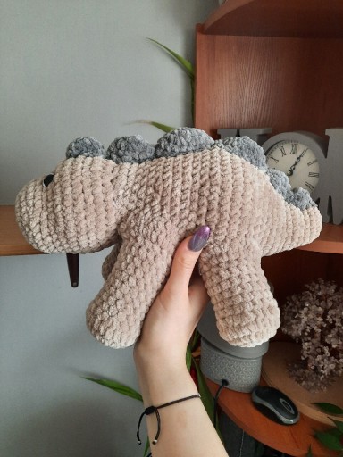 Zdjęcie oferty: KAMEO Dinozaur Karol - dł. ok. 33cm - szydełko