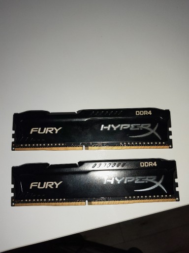 Zdjęcie oferty: Pamięci DDR4 Hyperx Fury 8GB 2X4GB 2133MHZ