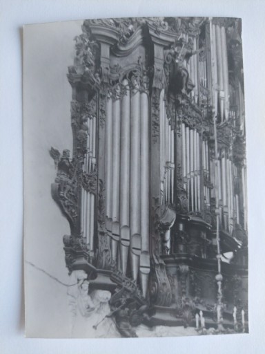 Zdjęcie oferty: Gdańsk-Oliwa, rokokowe organy, pocztówka lata 70