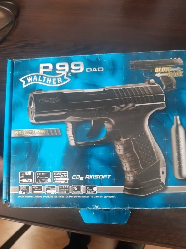 Zdjęcie oferty: Pistolet gazowy Walther P99 DAO 