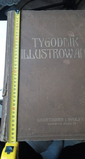 Zdjęcie oferty: TYGODNIK ILUSTROWANY 2 PÓŁROCZE 1928