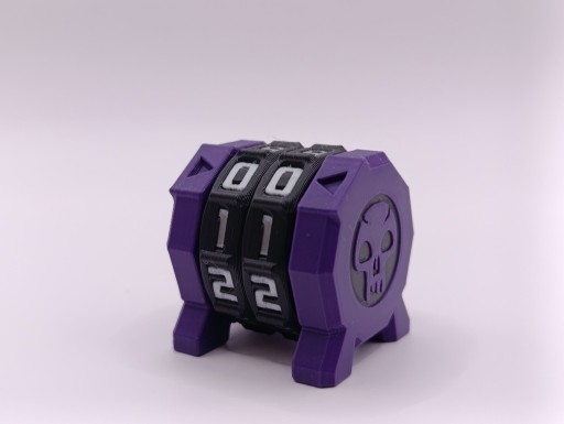 Zdjęcie oferty: Fioletowy Licznik życia 0-99! Znacznik Magic MTG commander