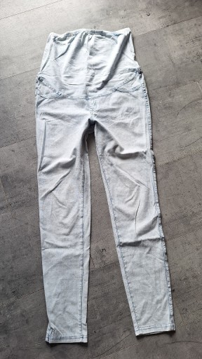 Zdjęcie oferty: Leginsy, jeansy ciążowe H&M rozm. S