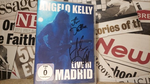 Zdjęcie oferty: Angelo Kelly - Live in Madrid Koncert na DVD