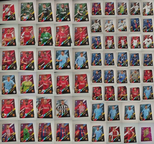 Zdjęcie oferty: 420 kart Panini: FIFA365, liga angielska, włoska