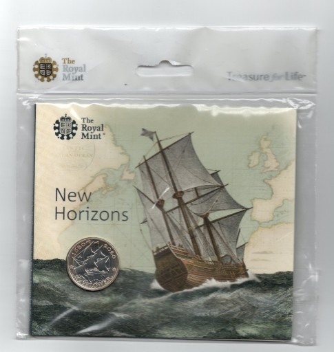 Zdjęcie oferty: 2 funty New Horizons 2020 r. kolekcjonerskie