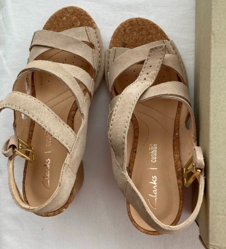 Zdjęcie oferty: Sandały CLARKS Spiced Ava r. 37,5 (paczkomat free)