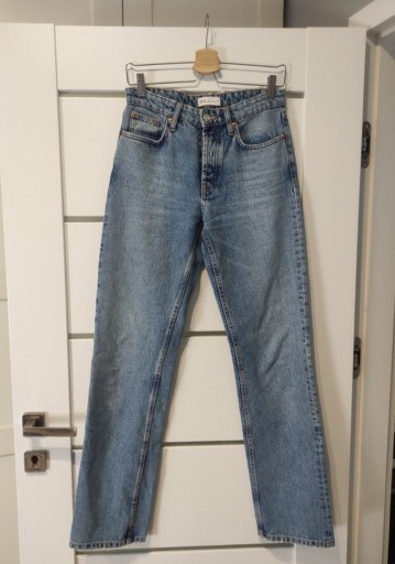 Zdjęcie oferty: Spodnie jeansy boyfriend damskie Zara rozmiar 36/S