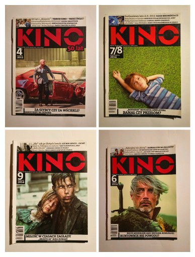 Zdjęcie oferty: "Kino" - pismo filmowe - 4 numery w zestawie