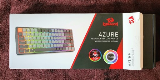 Zdjęcie oferty: Klawiatura mechaniczna Redragon RGB 82-keys