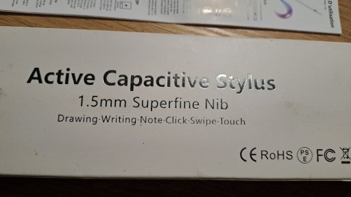 Zdjęcie oferty: Rysik Active Capacitive Stylus 1.5 mm Biały