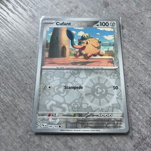 Zdjęcie oferty: Karta Pokemon Reverse Holo Cufant 149 PAL