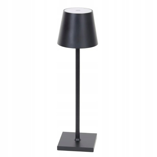 Zdjęcie oferty: Lampka nocna stołowa loft led akumulatorowa czarna