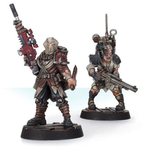 Zdjęcie oferty: Hired Guns Yar Umbra & the Deserter - Necromunda