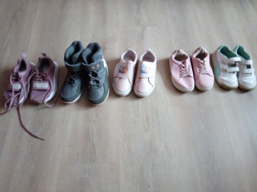 Zdjęcie oferty: buty dziecięce buciki dziewczęce zestaw but kozaki