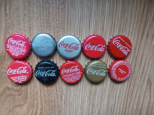 Zdjęcie oferty: Kapsle zestaw coca cola z różnych krajów 