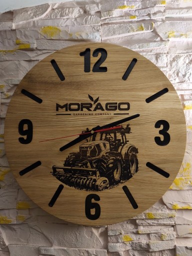 Zdjęcie oferty: Zegar z Litego drewna dębowego 