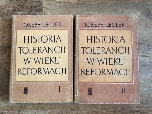 Zdjęcie oferty: Lecler J., Historia tolerancji w wieku reformacji