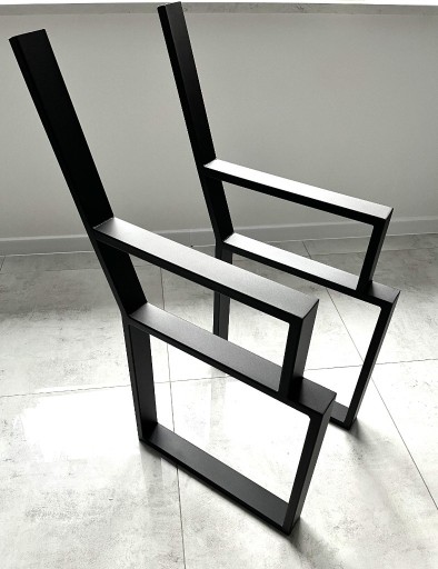 Zdjęcie oferty: Nogi do ławki krzesła czarne metalowe ogrodowe