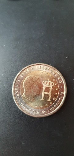 Zdjęcie oferty: Luksemburg 2 euro 2004 rok