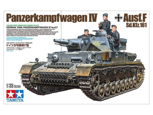 Zdjęcie oferty: TAMIYA 35374 - Panzerkampfwagen IV Ausf.F