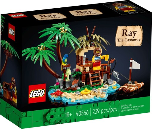 Zdjęcie oferty: Lego Ideas 40566 Ray The Castaway Rozbitek Ray