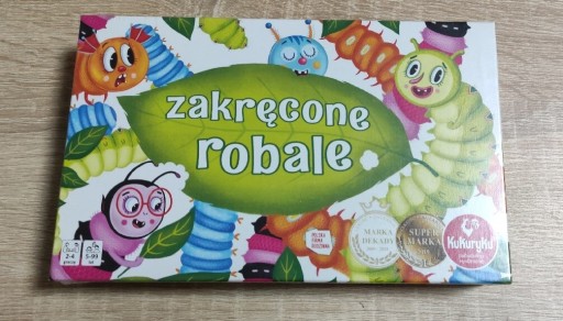 Zdjęcie oferty: Gra planszowa "zakręcone robale"